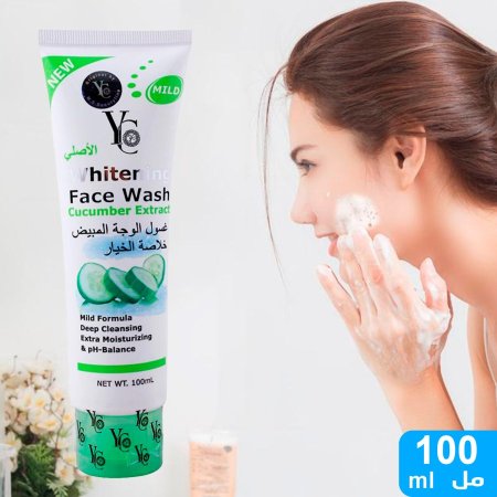 غسول وجة YC بخلاصة الخيار