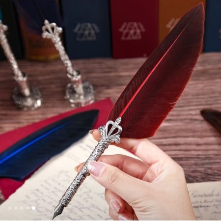 ريشة كتابة مع 5 رؤوس