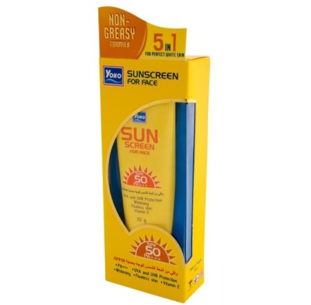 واقي شمس من Yoko بعامل حماية SPF 50