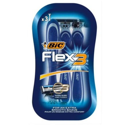 شفرات حلاقة Bic فليكس 3 للرجال