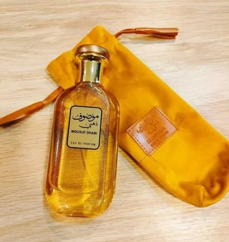 عطر موصوف ذهبي