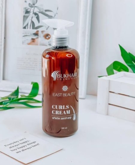 كريم شعر بخاري للشعر الكيرلي 500 مل
