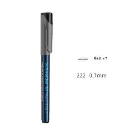 قلم بروجكتر شنايدر F اسود