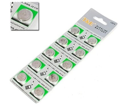 G10 بطاريات LR1130 بجهد 1.55 فولت