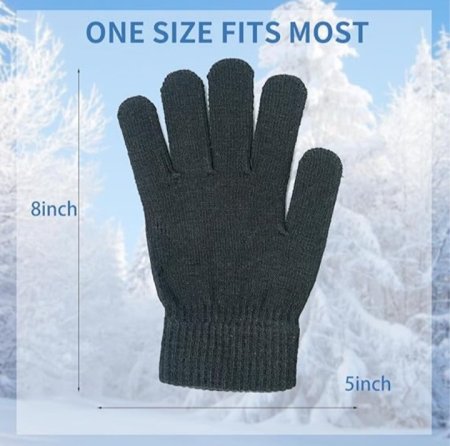 كفوف اسود رجالي