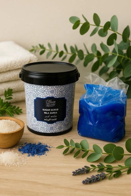 مقشر السكر النيلة الزرقاء من ماسا بيوتي