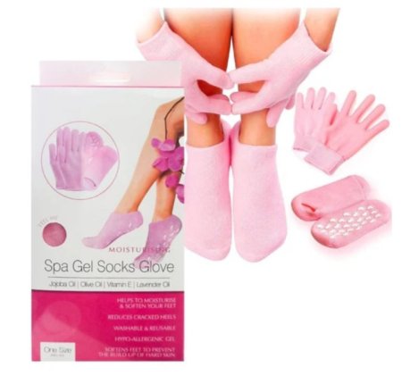 بكج جراب وكفوف سيلكون لعلاج التشققات