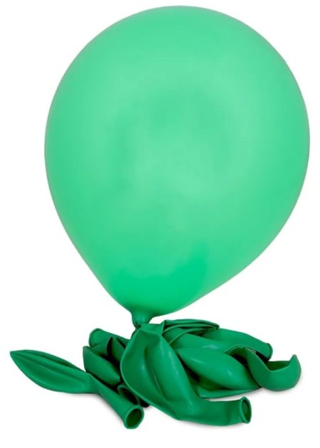 بلالين اخضر سادة 12 انش 280 جرام