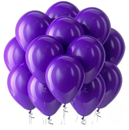 بلالين بنفسجي سادة 12 انش 280 جرام