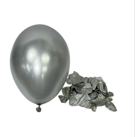 بلالين فضي سادة 12 انش 280 جرام