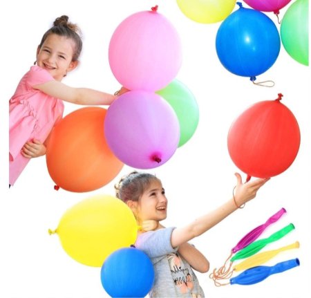 بلالين مع مسكه مطاط كيس 50 بلون