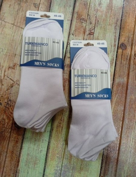 جراب ساق قصير نمره 40-45 ابيض