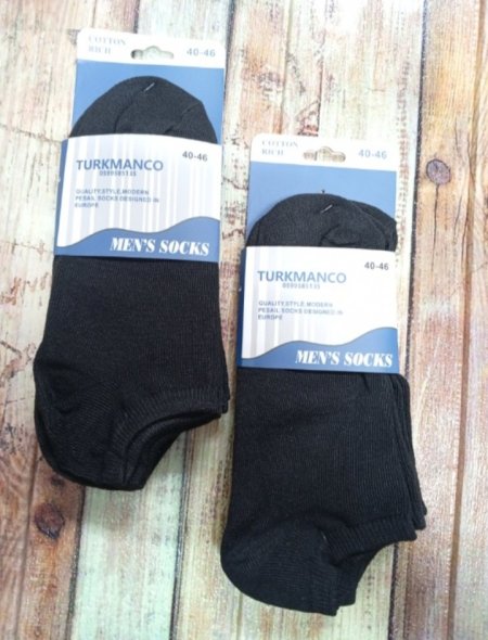 جراب ساق قصير نمره 40-45 اسود