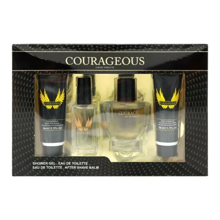 بكج هدايا عطور رجالي Courageous برائحة انڤكتوس بلاك