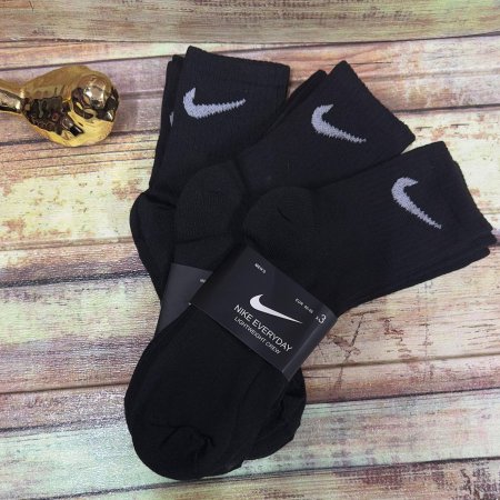 جراب nike رجالي اسود مجموعة 3 ازواج