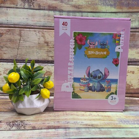 بزل تركيب ديزني ستيتش 40 قطعة