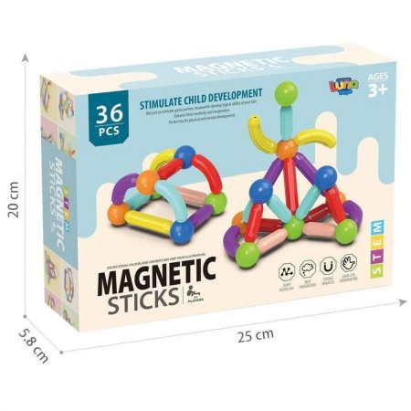 ليجو مغناطيس 36 قطعة