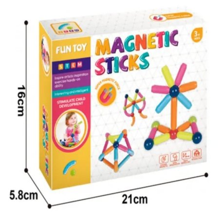 ليجو مغناطيس 16 قطعة